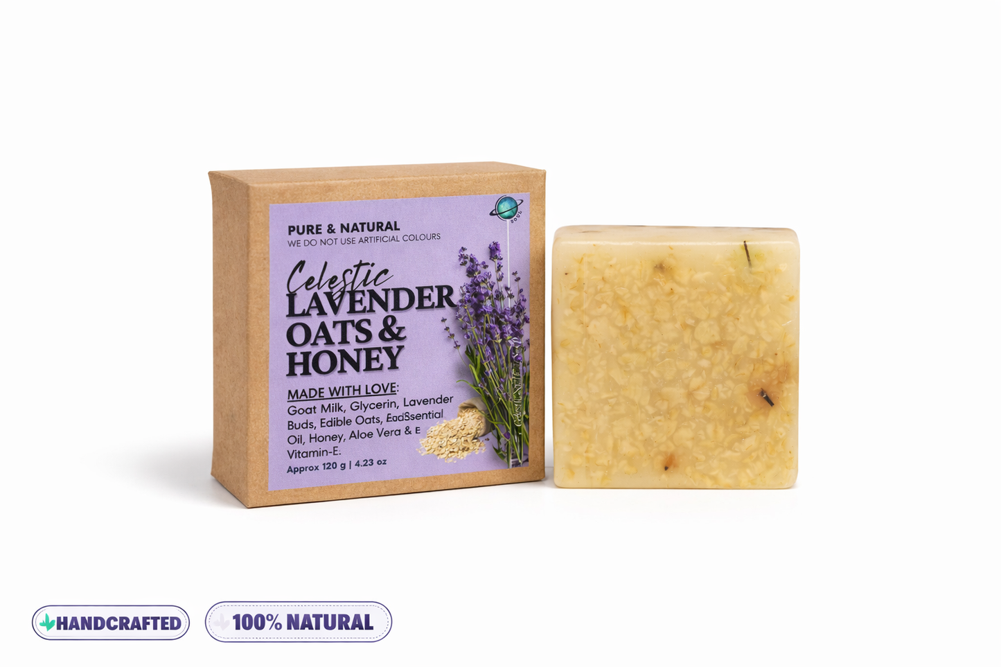 Pack of 4 Natural Handmade Soaps Gift Set | Skincare Gift Set | Premium Organic Soap Gift Pack