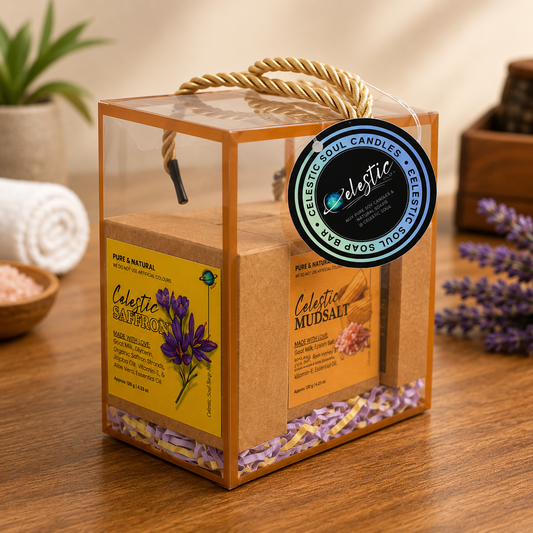 Pack of 4 Natural Handmade Soaps Gift Set | Skincare Gift Set | Premium Organic Soap Gift Pack