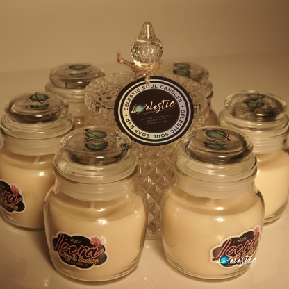 LOERA - Ultra Luxury Lotus and Earthy Blend of 100% natural soy wax candles
