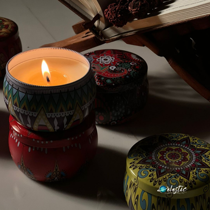 LOERA - Ultra Luxury Lotus and Earthy Blend of 100% natural soy wax candles