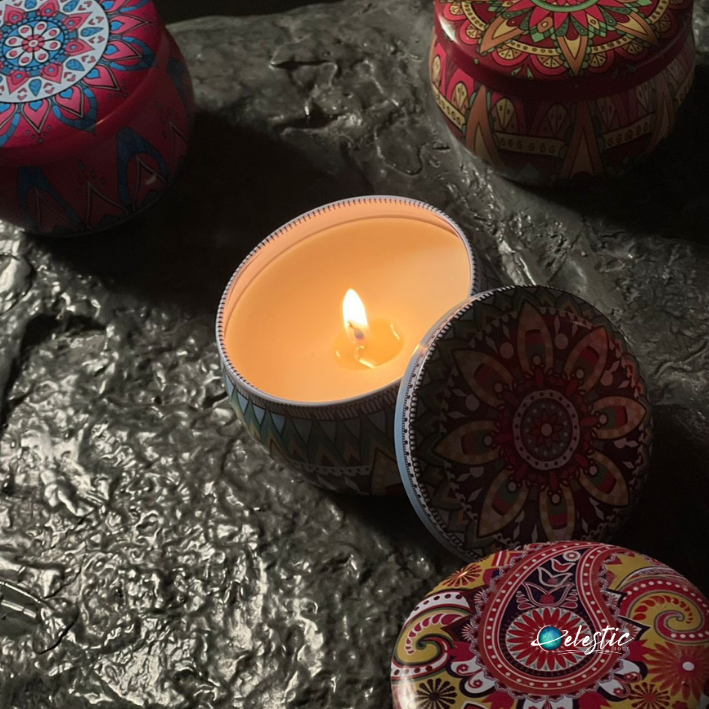 LOERA - Ultra Luxury Lotus and Earthy Blend of 100% natural soy wax candles