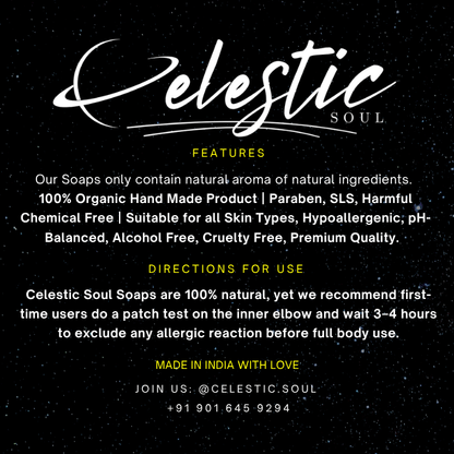Celestic CoffeeChandan Soap – Energise & Purify with Coffee and Sandalwood