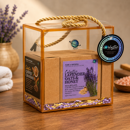 Pack of 4 Natural Handmade Soaps Gift Set | Skincare Gift Set | Premium Organic Soap Gift Pack