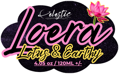 LOERA - Ultra Luxury Lotus and Earthy Blend of 100% natural soy wax candles