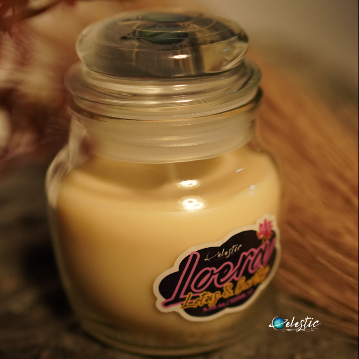 LOERA - Ultra Luxury Lotus and Earthy Blend of 100% natural soy wax candles