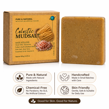 Pack of 4 Natural Handmade Soaps Gift Set | Skincare Gift Set | Premium Organic Soap Gift Pack