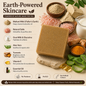 MudSalt Soap - A Detan Soap Bar | Fuller's Earth (Multani Mitti), Himalayan Salt & Goat Milk Acne Soap | Natural Detan Soap Bar