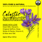 Celestic Saffron Soap – Handcrafted Organic Soap (Goat Milk & Rose Infused)