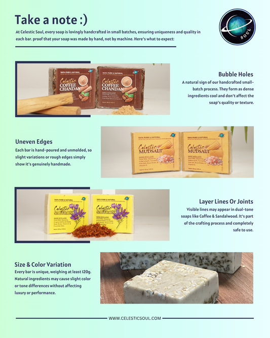 Celestic Charcoal Green Tea (HoneyCoal) Soap – Deep Detox & Glow Naturally