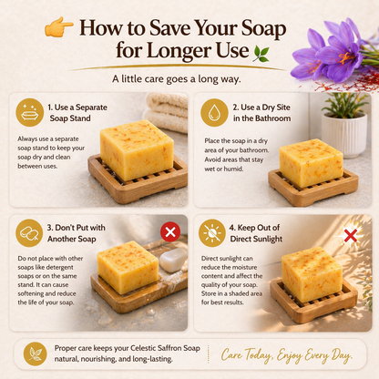 Premium Saffron Soap Organic Kesar Soap Natural Soap – Handcrafted Organic Goat Milk Soap Bar
